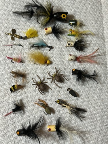 Fly fishing flies set lot - flies,