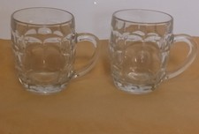Pair of Vintage Dimpled Half