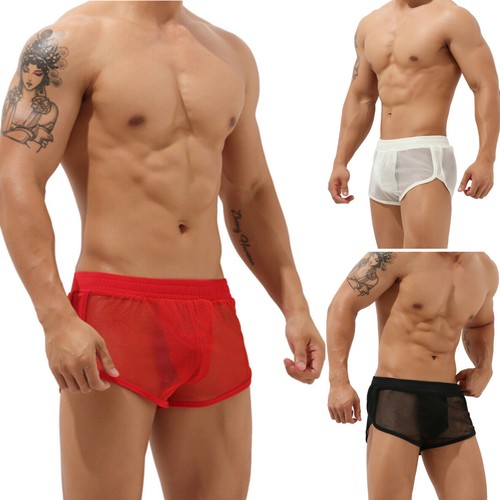 Sexy men mesh homewear beach - sexy,