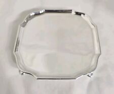 Antique Sterling silver Salver / Waiter.  Sheffield 1933. By James Dixon & Sons 