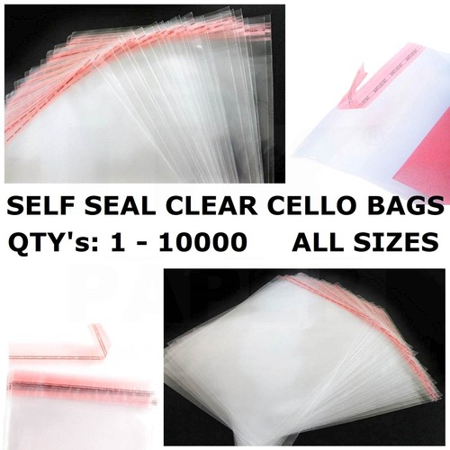 Clear cello bags cellophane - cello,