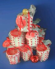 Candles - VintageCANDY CANE Beeswax Scented Candles, Hand Made in Alaska N/ Star