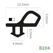 Upvc window door gasket - door, bubble