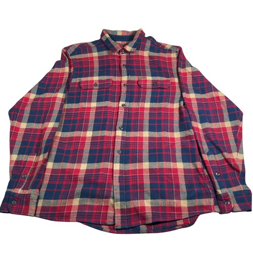 Orvis overshirt mens red - mens, l