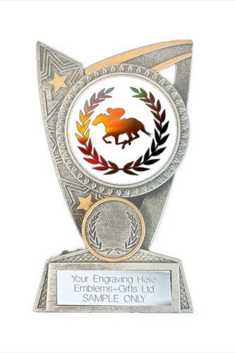 Horse racing award 125mm - racing,