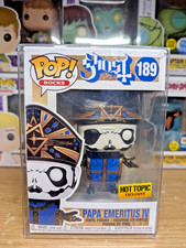 Funko POP! Rocks Ghost Papa Emeritus IV #189 Hot Topic BOX DAMAGE w/Protector