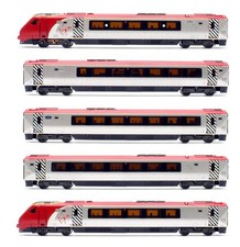 BACHMANN 'OO' GAUGE 32-627 VIRGIN CLASS 221 'DR WHO' SUPER VOYAGER 5 CAR DMU