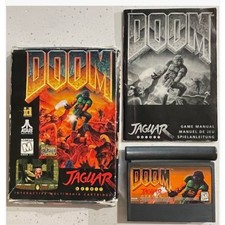 DOOM Atari Jaguar boxed cart