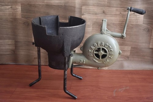 Vintage style coal forge - vintage,