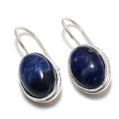 Blue lapis lazuli gemstone - blue,