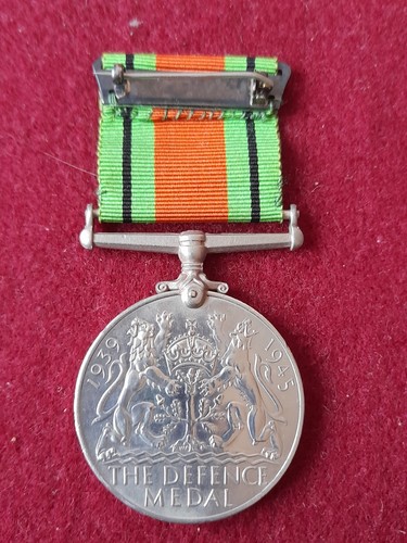 Mounted ww2 defence medal - mounted, medal,