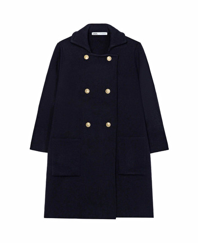 Zara women navy pea - zara, women’s
