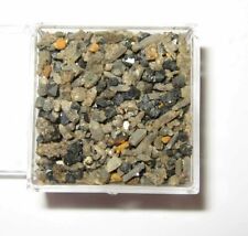 Brookite, terminated quartz crystals unsorted material Rutherford Arkansas