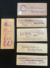 Sentiments phrase birthday etc