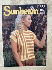 Sunbeam knitting pattern 891