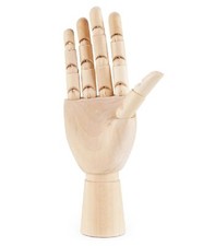 20cm Right Wooden Hand