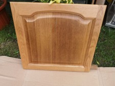 OAK FRAMED KITCHEN DOOR 600mm x 560mm DISCOLOURED CENTRE PANEL   STOCK# SK135