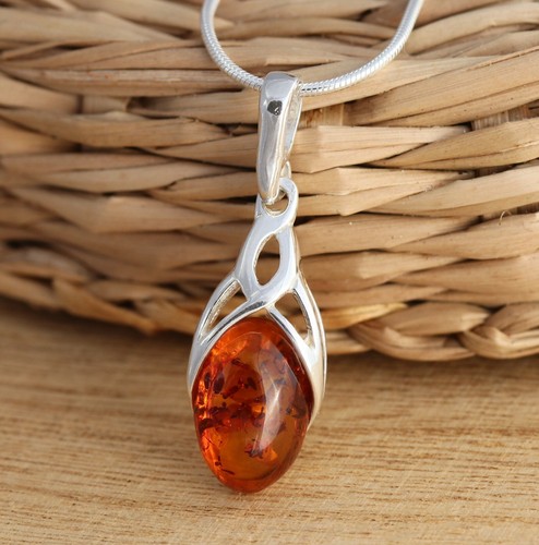 Cognac baltic amber 925 - baltic,