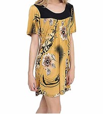 Womens tops floral print - floral, scoop