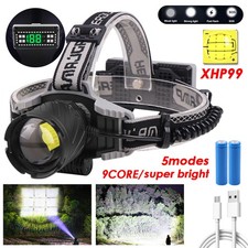 XHP99 USB LED Headlamp Super