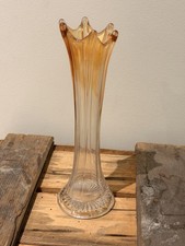 Mid Century Fluted Swung Glass