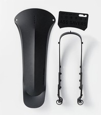 Ass Saver Win Wing Mountain Bike Rear Mudguard with Wishbone Mount - Stealth