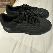 Nike Hypervenom Astro Turf Trainers UK Size 5.5 Black Football Boots. VGC