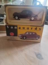 Vanguards 1:43 1950's - 1960's Classic Saloon Cars VA19000 Maroon Rover Model
