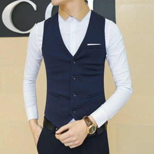 Mens waistcoat formal business - waistcoat,