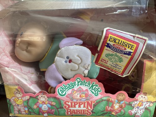 Cabbage patch kids sippin - cabbage,