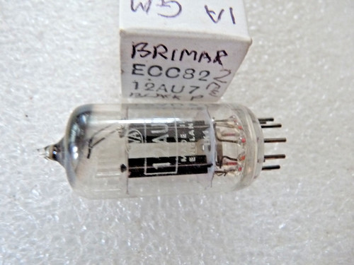 Ecc82 12au7 brimar 17mm black - 12au7,