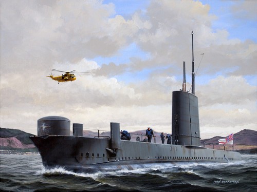 Original naval painting - original,