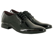 MENS FORMAL SHINY PATENT SMART