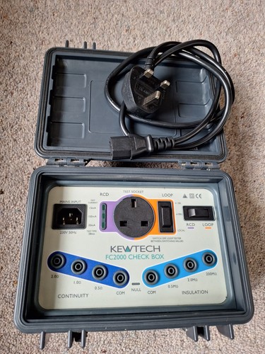 Kewtech fc2000 calibrtion - fc2000,
