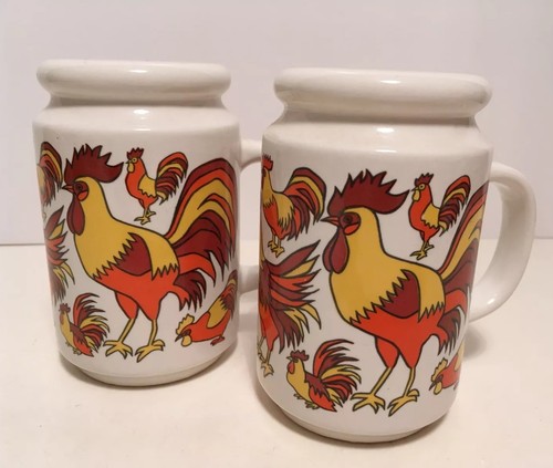 Vintage large ceramic shakers - large,