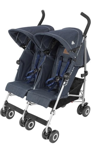 Maclaren twin triumph - twin, denim
