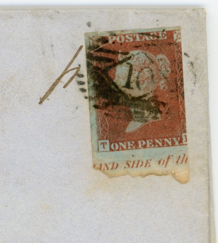 Imperforate penny red th - gb,