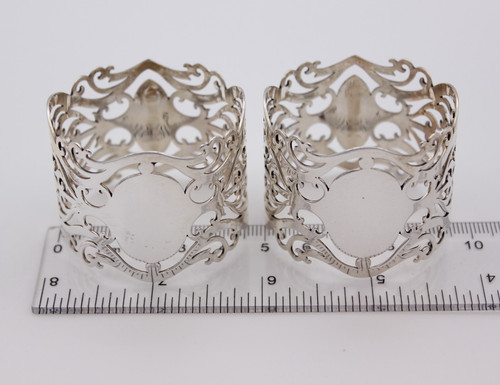 Pair pierced sterling - of,
