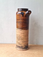 Dumler Breiden Hohr German Pottery Vase 5/33, Tall Brown Vase