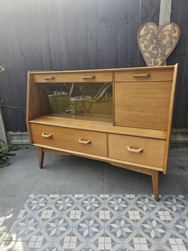 Mid century plan - mid, oak