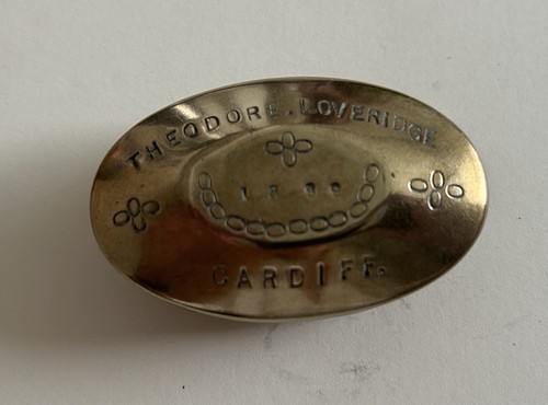 Antique brass 1899 miners - brass,