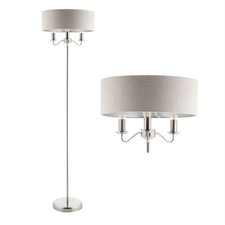 Modern Brushed Nickel 3lt