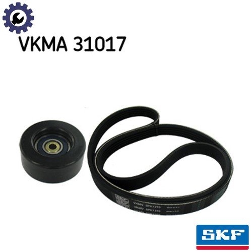 Vribbed belt set vkma 31017 - vribbed,