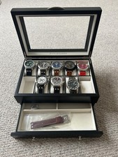 TW Steel Watch Collection- all hardly worn- in case - amazing collection BARGAIN