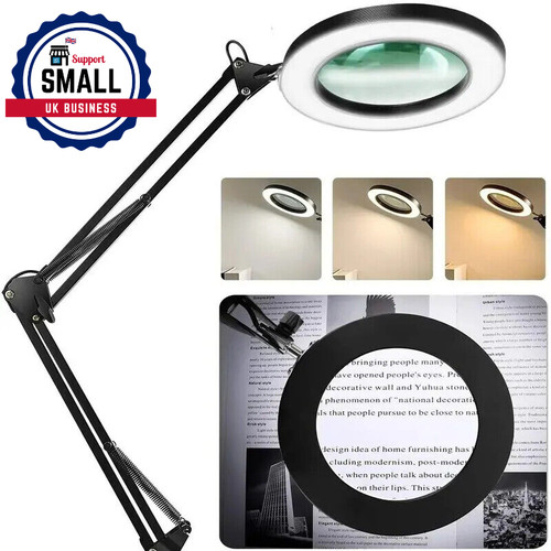 10x magnifier glass - magnifier, led
