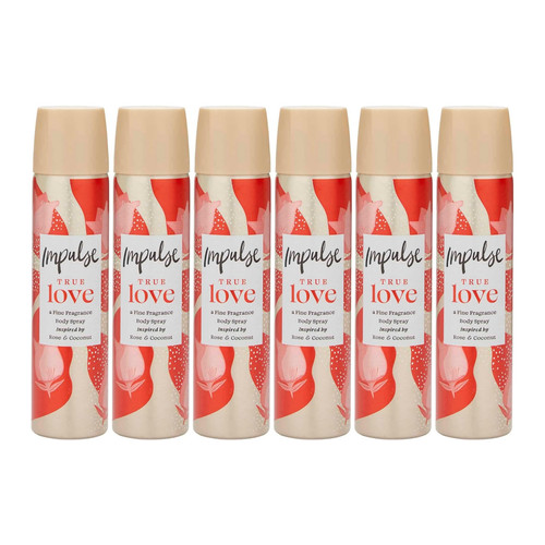 Impulse true love body spray - true,
