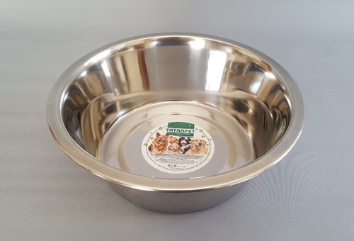 Bowl stainless 25cm dog - bowl,