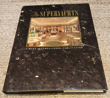 The Superyachts Volume One 1 Book 1988  very good condition In Original Box