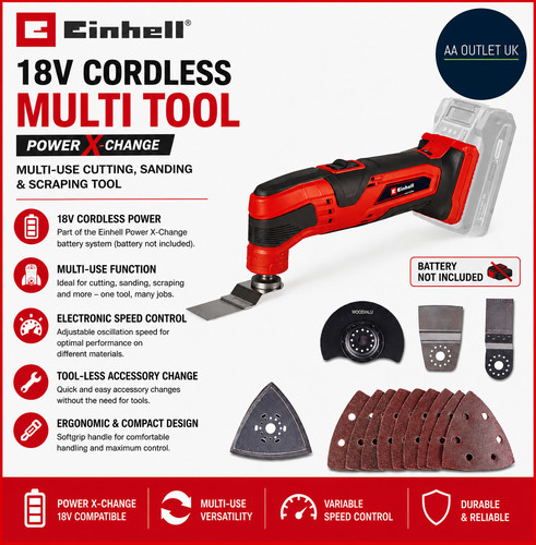 Einhell 18v cordless multi - einhell,
