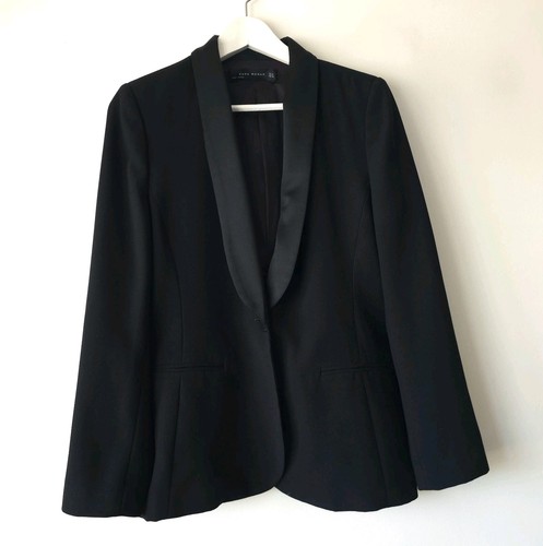 Zara black velvet - zara, blazer